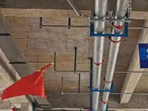 穆棱管廊支架的安装方法